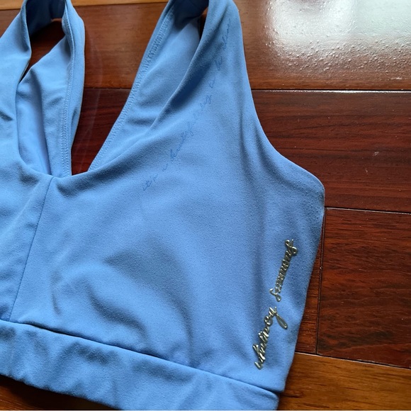beautiful blue gymshark x whitney simmons v2 bra - Picture 2 of 4